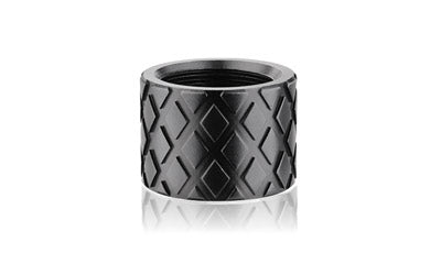 Backup Tactical Hash Marks, Pistol Thread Protector, Black Finish, 1/2X28 HASH-BLK