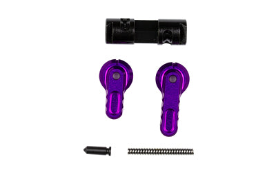 Battle Arms Development BAD-ASS-LITE, Ambidextrous Safety Selector, 90/60, Lightweight, Reversible, Anodized Finish, Purple, Fits AR-15, Aluminum Construction BAD-ASS-LITE-PURP