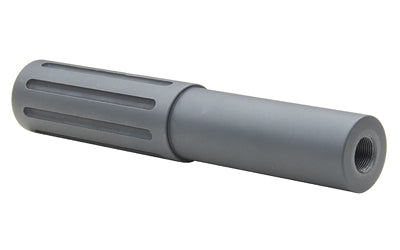 Battle Arms Development Faux Suppressor, Blast Diverter, 223 Remington/556NATO, Anodized Finish, Black, 1/2x28 Threaded BAD-FLASHCAN