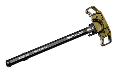 Battle Arms Development RACK Charging Handle, Fits AR-15, Anodized Finish, Olive Drab Green BAD-RACK-15-ODG
