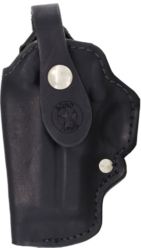 BOND ARMS BELT CLIP HOLSTER LH 3.5"BBL. MODELS LEATHER BLACK!