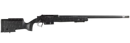 Christensen Arms 8010400300 BA Tactical Long Range 338 Lapua Mag 3+1 27" Carbon Fiber Barrel, Black Nitride Finish, Black with Gray Webbing Stock
