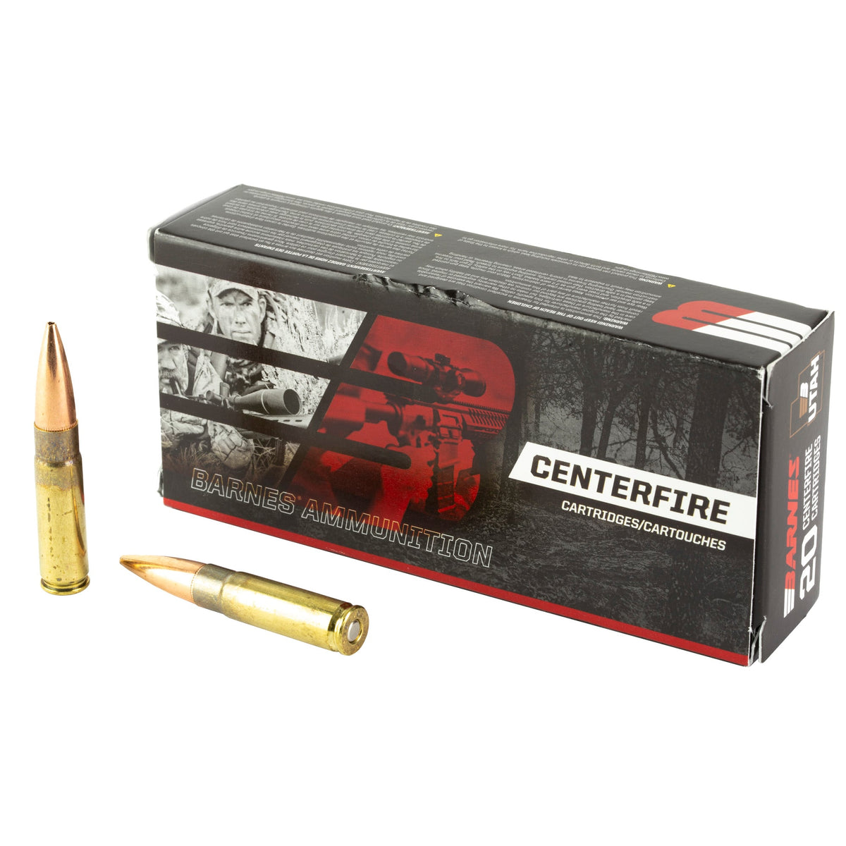 Barnes .300 AAC Blackout 120gr JHP Ammo