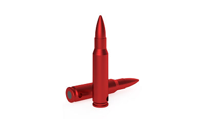 Birchwood Casey DURACAP Training Rounds, 308 Winchester, Aluminum Construction, Anodized Finish, Red, 4 Pack BC-DCTR-308