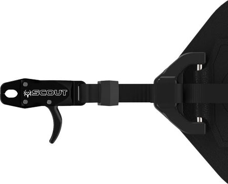 T.R.U. BALL BONE COLLECTOR SCOUT RELEASE BUCKLE BLACK LG