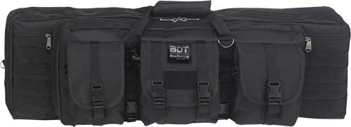 BULLDOG 36" DOUBLE TACTICAL CS 3 LARGE ACCESS POCKETS BLACK