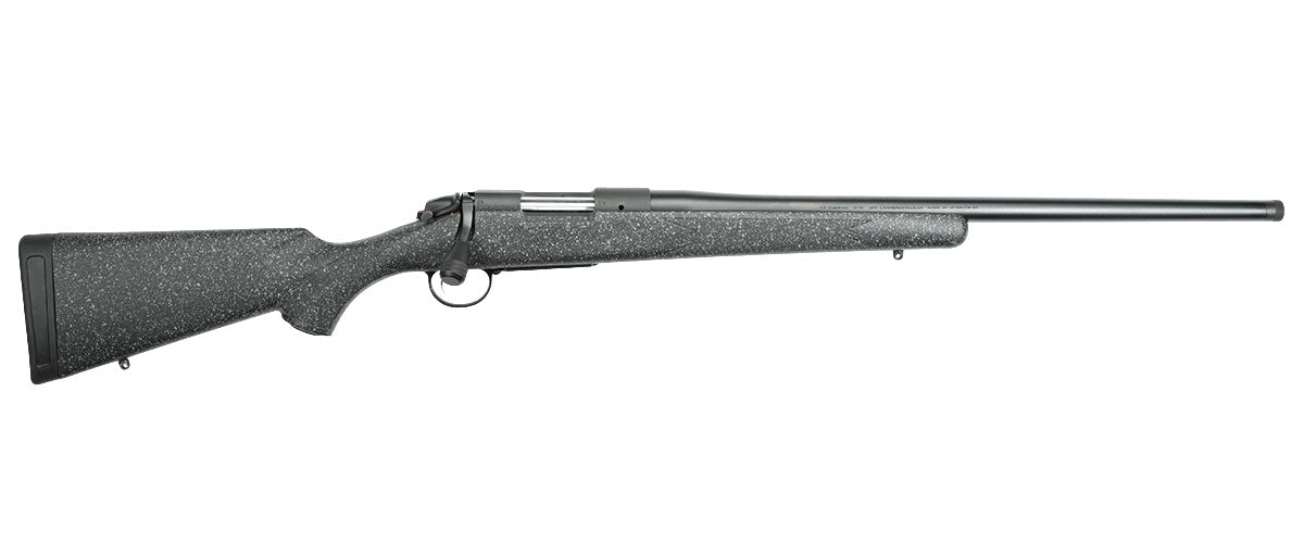 Bergara Rifles B14S501C B-14 Ridge 308 Win 4+1 20" Graphite Black Cerakote Barrel, Graphite Black Cerakote Steel Receiver, Gray Speckled Black Fixed American Style Stock, Right Hand