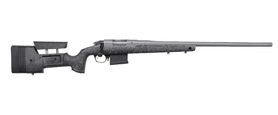 Bergara Rifles BPR20308MC Premier HMR Pro 308 Win 5+1 20" Threaded Barrel, Tactical Gray Cerakote, Black with Gray Fleck Stock