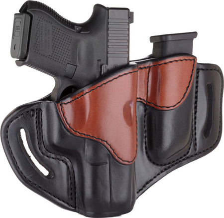 1791 BH2.1 BLT HOLSTR W/ MAG PCH MULT-FIT RH GLK 17 BR/BLK