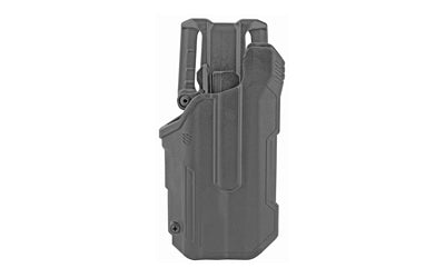 BLACKHAWK T-Series L2D, Duty Holster, Right Hand, Black Finish, Fits Sig P320/P250 With TLR1/TLR2, Includes Jacket Slot Belt Loop 44N261BKR