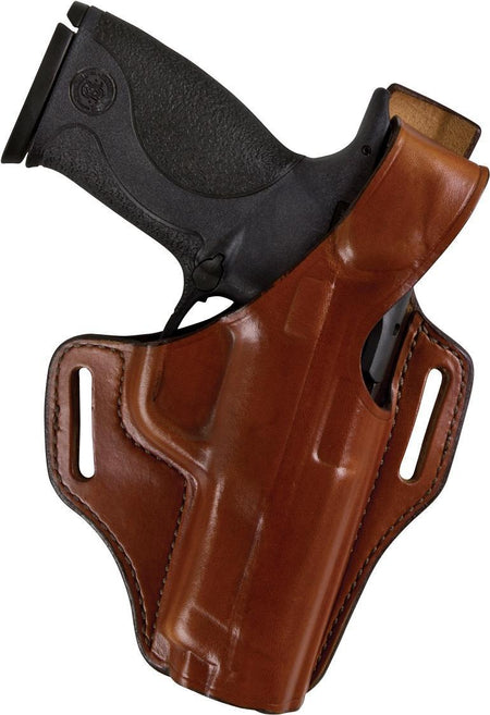 Bianchi Model 56 Serpent Thumb snap S&W M&P 9mm/.40 4" Right Hand Plain Tan