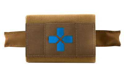 Blue Force Gear Micro Trauma Kit NOW!, Medical Pouch, Belt Attachment, Coyote BT-TKN-MTKN-EMPTY-CB