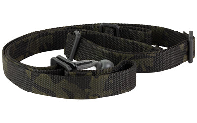 Blue Force Gear GMT Sling, 2-Point Combat Sling, 1.25" Cordura Construction, Multicam Black GMT-125-OA-MB