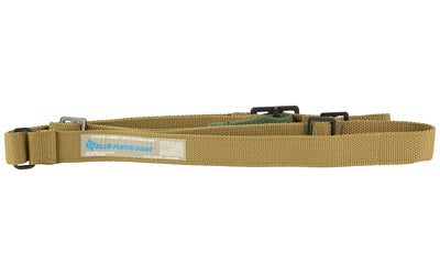 Blue Force Gear Vickers Combat Applications Sling, 2-Point Combat  Sling with Metal Hardware, 54"-64" Length, Coyote, 1.25" Webbing VCAS-125-OM-CB