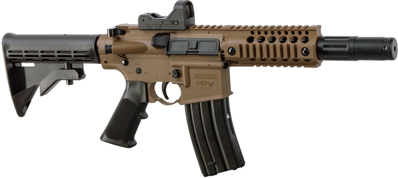 CROSMAN BUSHMASTER MPW CO2 AIR RIFLE SELECT FIRE BLACK/FDE