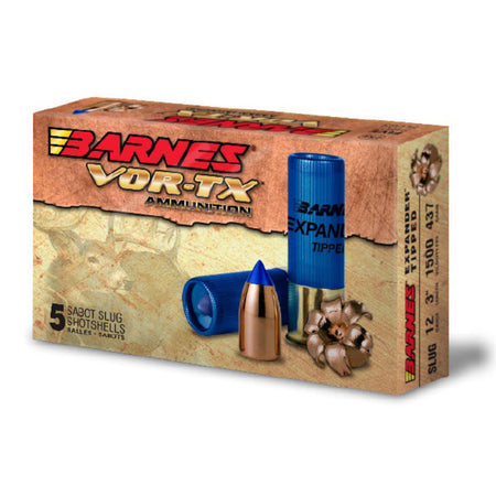 Barnes VOR-TX Expander Tipped 20 Gauge 2.75 in 5/8 oz Slug