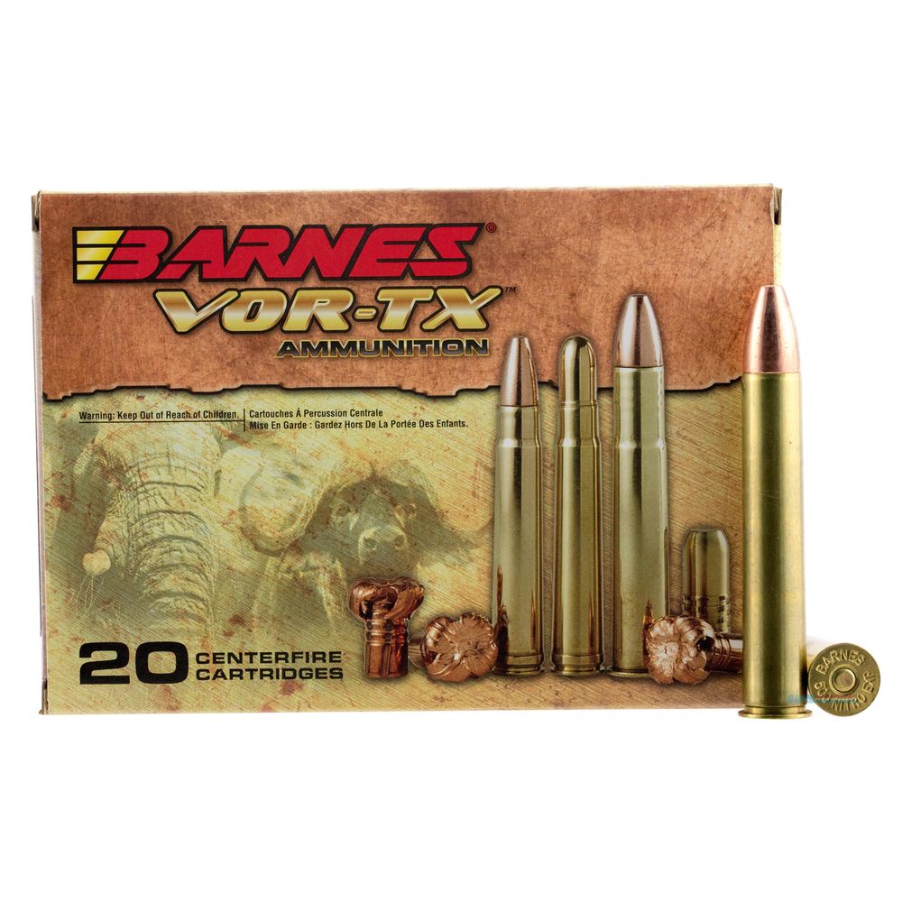 Barnes .500 Nitro Express VOR-TX Safari 570gr Solid Ammo