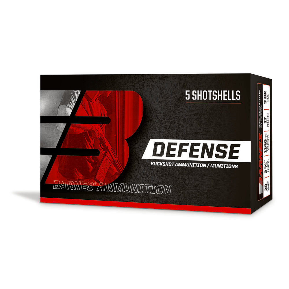 Barnes Self Defense 8 pellets 12 Gauge 2.75 in 1 oz 00 Buck