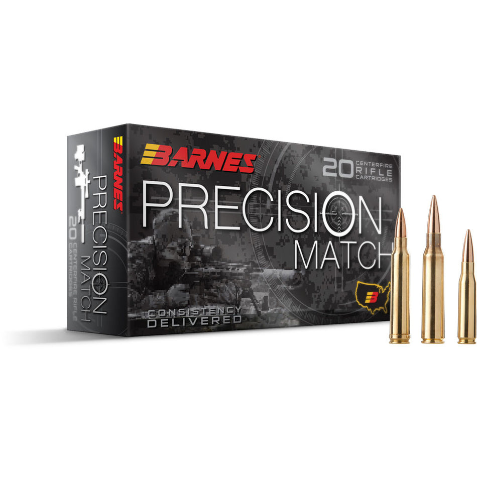 Barnes .223 Remington Precision Match 77gr OTM Ammo