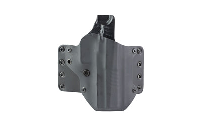 BlackPoint Tactical Leather Wing OWB Holster, Fits Sig P211-GTO, Right Hand, Black Kydex & Leather, with 1.75" Belt Loops 182044
