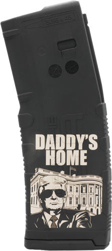 BLACK RAIN MAGAZINE 5.56X45 30RD BLACK TRUMP DADDY'S HOME