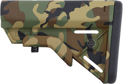 B5 SYSTEMS BRAVO STOCK MIL-SPEC WOODLAND
