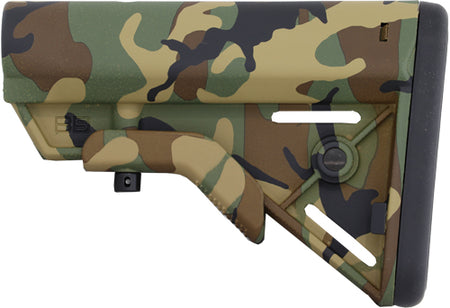 B5 SYSTEMS BRAVO STOCK MIL-SPEC WOODLAND