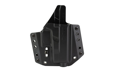 Bravo Concealment BCA, OWB Concealment Holster, 1.5" Belt Loops, Fits Glock 26/27/33, Right Hand, Black, Polymer, Does not fit Glock 27 Gen 5 BC10-1003