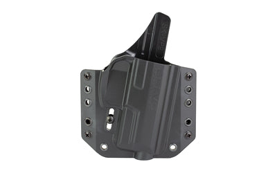 Bravo Concealment BCA, OWB Concealment Holster, 1.5" Belt Loops, Fits HK VP9SK, Right Hand, Black, Polymer BC10-1007
