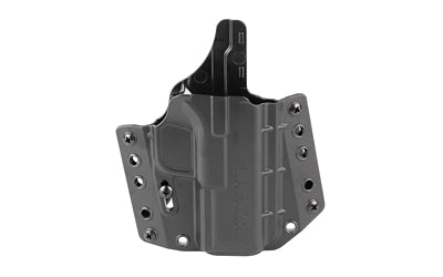 Bravo Concealment BCA, Concealment Holster, Outside Waistband, 1.5"Belt Loops, Fits Springfield Hellcat Pro, Right Hand, Polymer Construction, Black BC10-1037