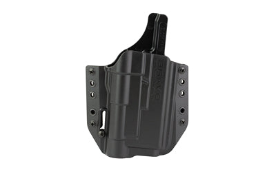 Bravo Concealment BCA Light Bearing, OWB Concealment Holster, 1.5" Belt Loops, Fits Glock 17/22/31/47 w/Streamlight TLR-1, Right Hand, Black, Polymer, Does not fit Glock Gen 5 40SW BC30-1004