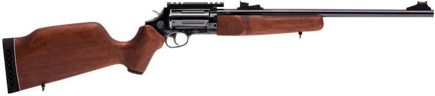 Rossi SCJ4510 Circuit Judge 45 Colt (LC) Caliber or 410 Gauge with 5rd Capacity, 18.50" Barrel, Polished Black Metal Finish & Hardwood Monte Carlo Stock Right Hand (Full Size)