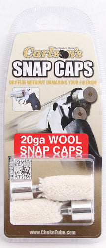 CARLSONS SNAP CAP 20GA ALUMINUM/WOOL 2PK