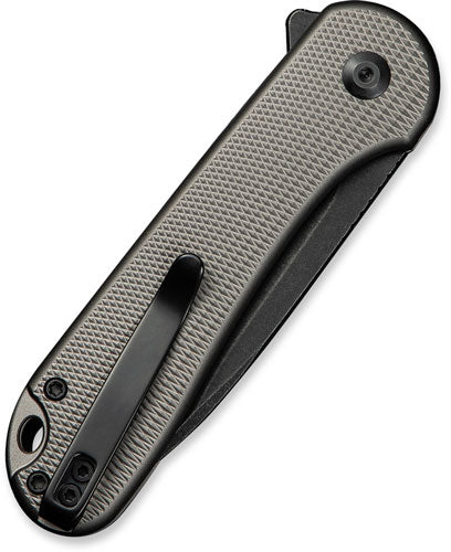 CIVIVI KNIFE ELEMENTUM II 2.9" DAIMOND PATTERN GRAY/BLACK