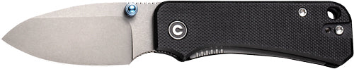 CIVIVI KNIFE BABY BANTER 2.34" BLACK G10/GRAY STONEWASH