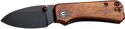 CIVIVI KNIFE BABY BANTER 2.34" WOOD/BLACK STONEWASH LINERLCK!