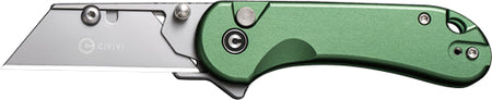 CIVIVI UTILITY KNIFE ELEMENTUM 2.26" GREEN W/3 EXTRA BLADES