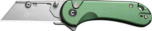 CIVIVI UTILITY KNIFE ELEMENTUM 2.26" GREEN W/3 EXTRA BLADES