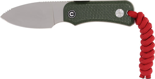 CIVIVI KNIFE BABY BANTER 2.39" GREEN CANVAS MICARTA/STONEWASH