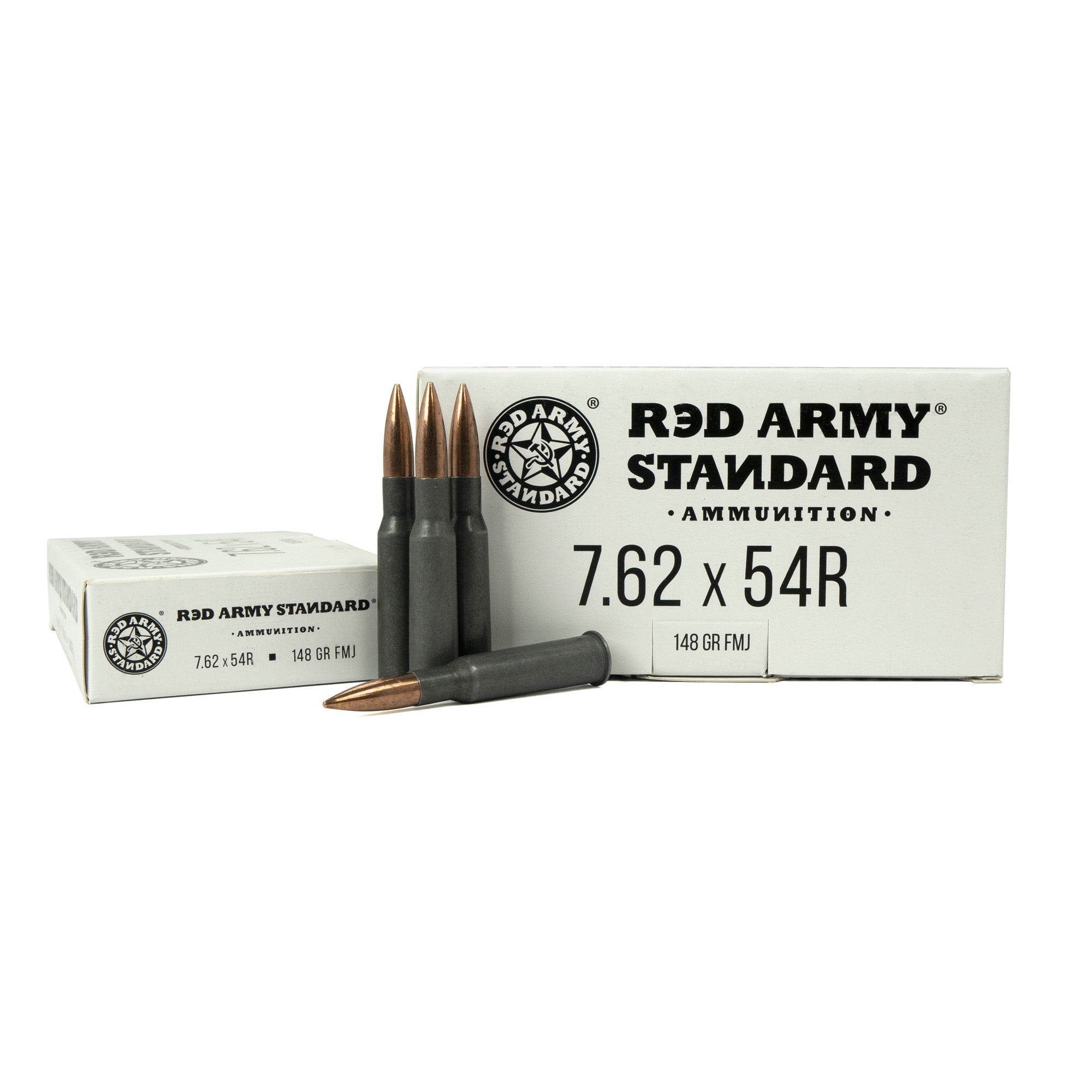Century Arms 7.62x54mmR Red Army Standard 148gr FMJ Ammo