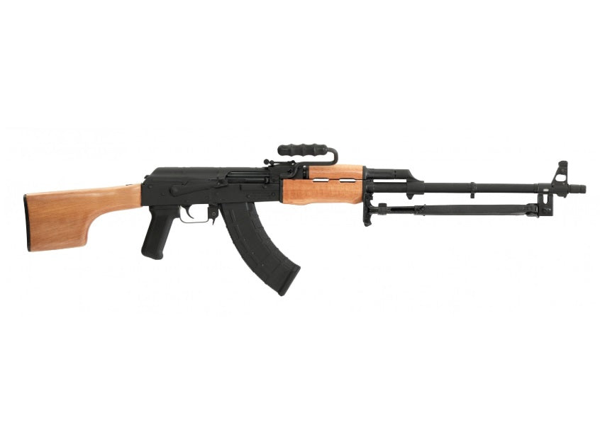 Century Arms RI4988N AES-10B RPK 7.62x39mm 30+1 21.50" Heavy Match Grade Barrel, Black Receiver, Wood Furniture, Clubfoot Style Stock, Carry Handle, Bipod