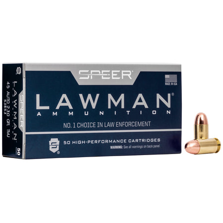 CCI Speer 45 Auto Lawman 230gr TMJ Ammo