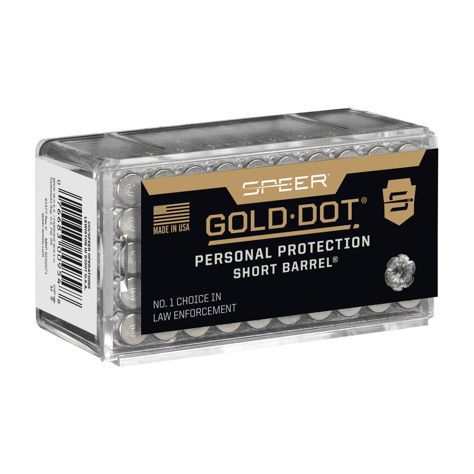 Speer 954 Gold Dot Short Barrel Hollow Point 40 Grain .22 WMR 1050 fps