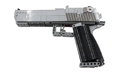 Caliber Gourmet Building Blocks Hand Gun Toy, Multi Color CBG-BB-4