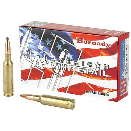 Hornady American Whitetail 6.5 Creedmoor 129gr InterLock Ammo