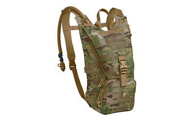 Camelbak Ambush Hydration Pack, MultiCam, Made of Cordura, 16"x10"x6", Mil Spec Crux Short Reservoir Included, Reservoir Holds 3 Liters, Near Infrared Reflective(NIR) Fabric 1724901000