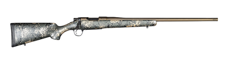 Christensen Arms 801-01348-00 Mesa FFT TI Full Size 22 Creedmoor 4+1 20" Burnt Bronze Cerakote Threaded Barrel, Burnt Bronze Cerakote Titanium Drilled & Tapped Receiver, Carbon w/Green & Tan Accents F