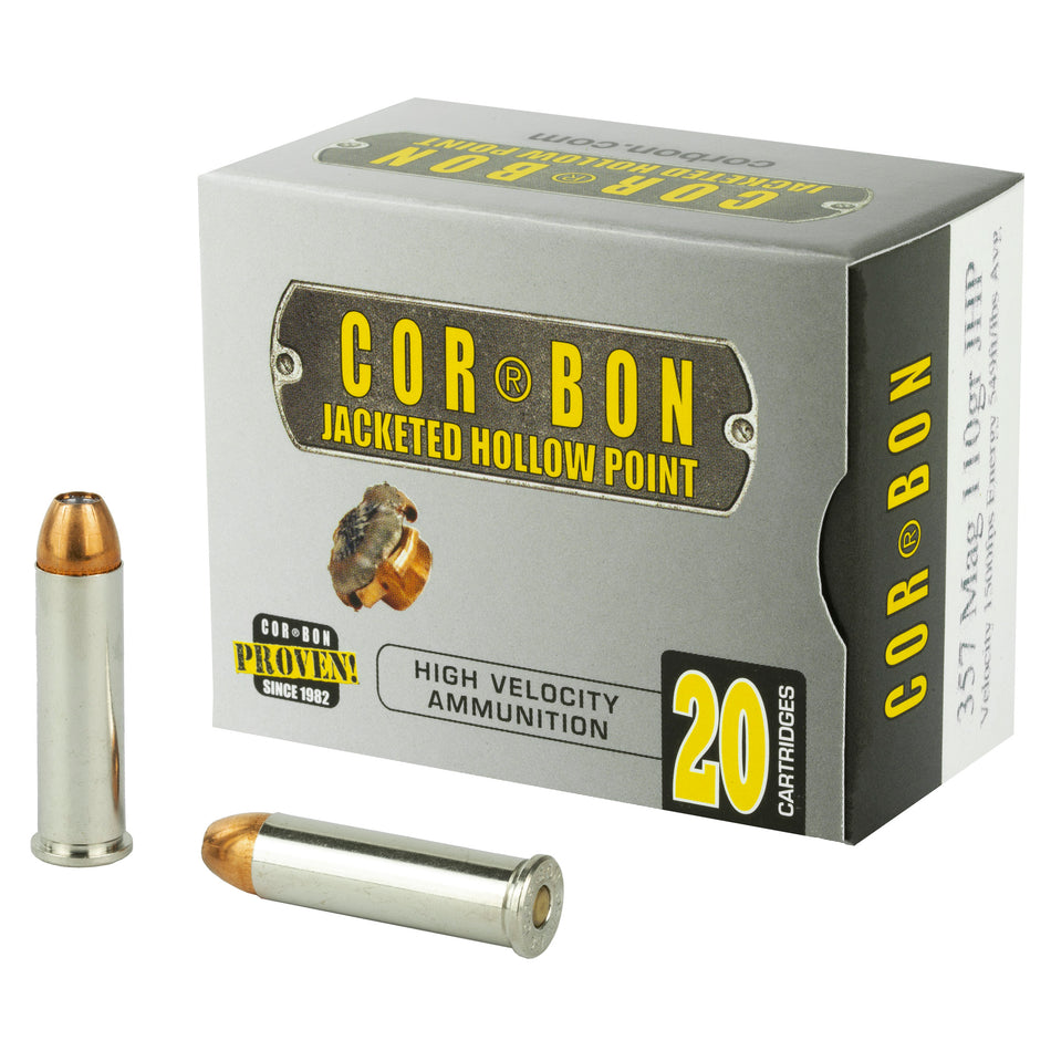 Cor-Bon .357 Magnum Self Defense 110gr JHP Ammo