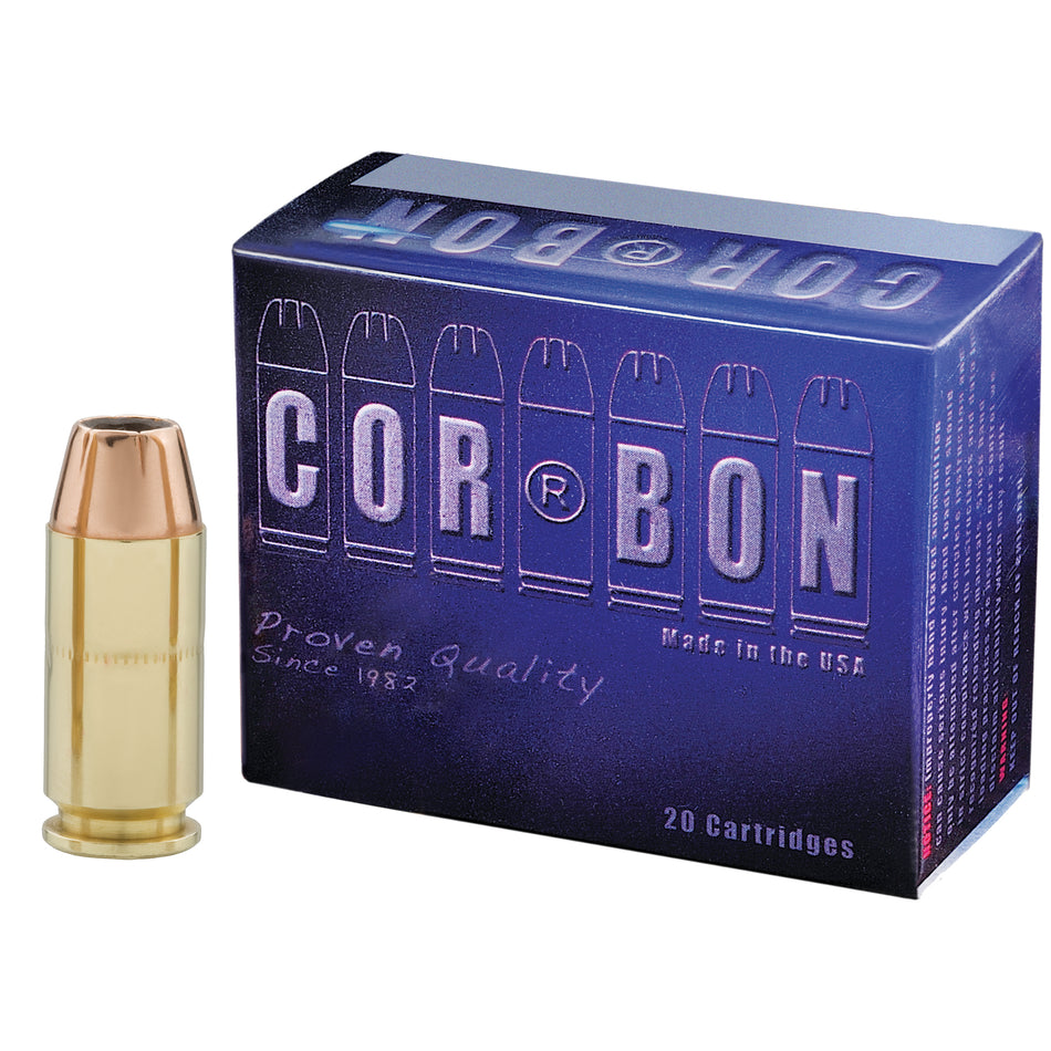 Cor-Bon .40 S&W Self Defense 165gr JHP Ammo