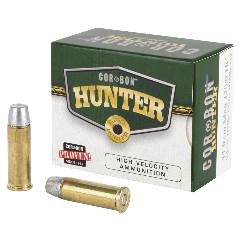 Cor-Bon .44 Magnum Hunting Hard Cast 320gr JHP Ammo